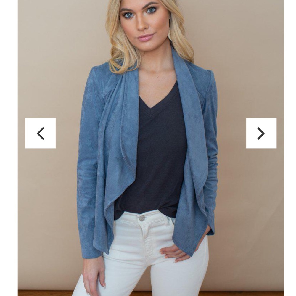BB DAKOTA HAZEY Blue  jacket